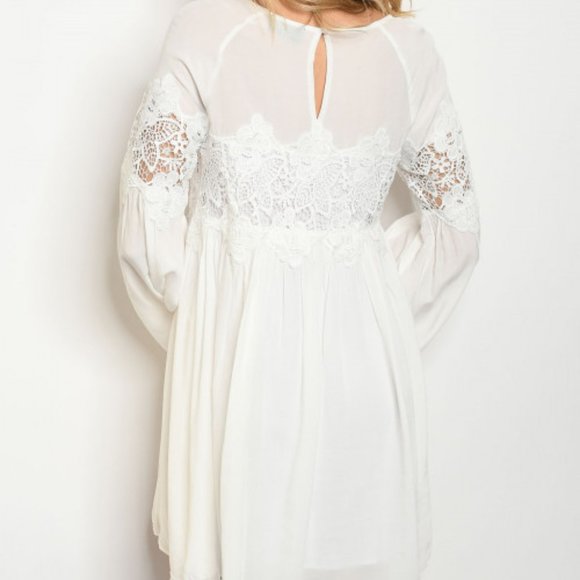 OFF WHITE DRESS - Picture 2 of 2